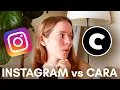 Is CARA the new social media for artists Instagram versus Cara