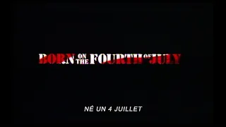 Né un 4 juillet (1989) - Bande annonce d'époque HD VOST