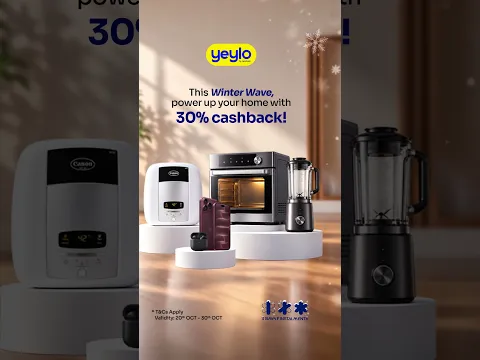 Get 30% Cashback on the Latest Electronics with Yeylo