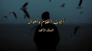 أجوب الظلام وأهواله الملك الأمجد أسامة الواعظ 