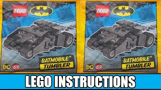 LEGO Instructions - DC Comics Super Heroes Magazine - 212328 - Batmobile Tumbler