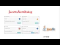 JavaFX Tutorial Alert Dialog in JavaFX