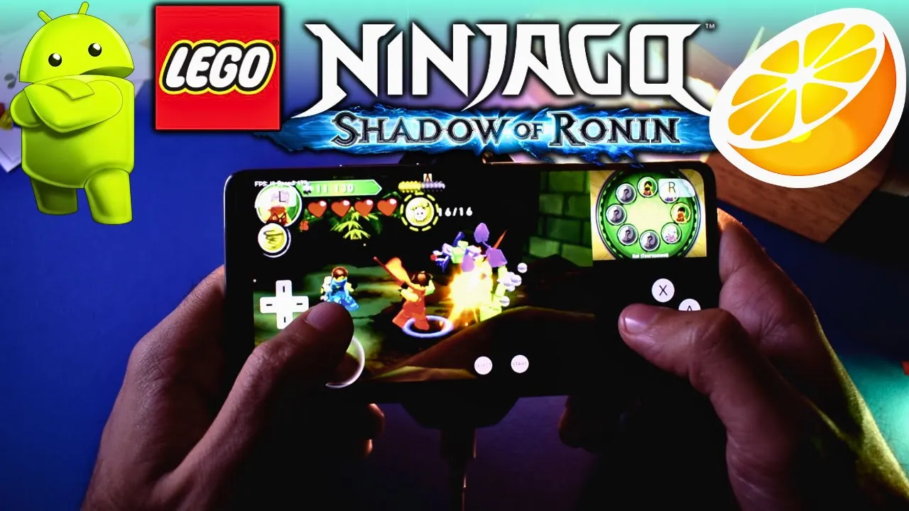 Lego Ninjago: Shadow of Ronin Android Gameplay | Citra 3DS Android | Nintendo 3DS Emulator