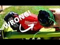 Milwaukee Quik-Lok String Trimmer - Your Doing IT WRONG DUDE Here is a tip to make life easier