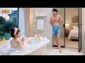 Download Lagu Poor Girl Playing With Bubbles In Bathroom!Unexpectedly,CEO Pushed The Door Open\u0026Entered!Love Blooms