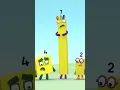 Back to School Counting Fun Colourful Painting Numbers - Part 5 Number Seven Numberblocks