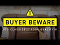 GTS Classics poor quality