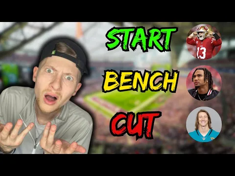 Download MP3 NFL Start, Bench, Cut!