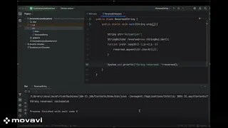 Reverse String in Java QA Automation Interview Series