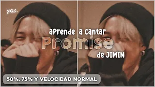 aprende a cantar promise de jimin bts s per f cil 