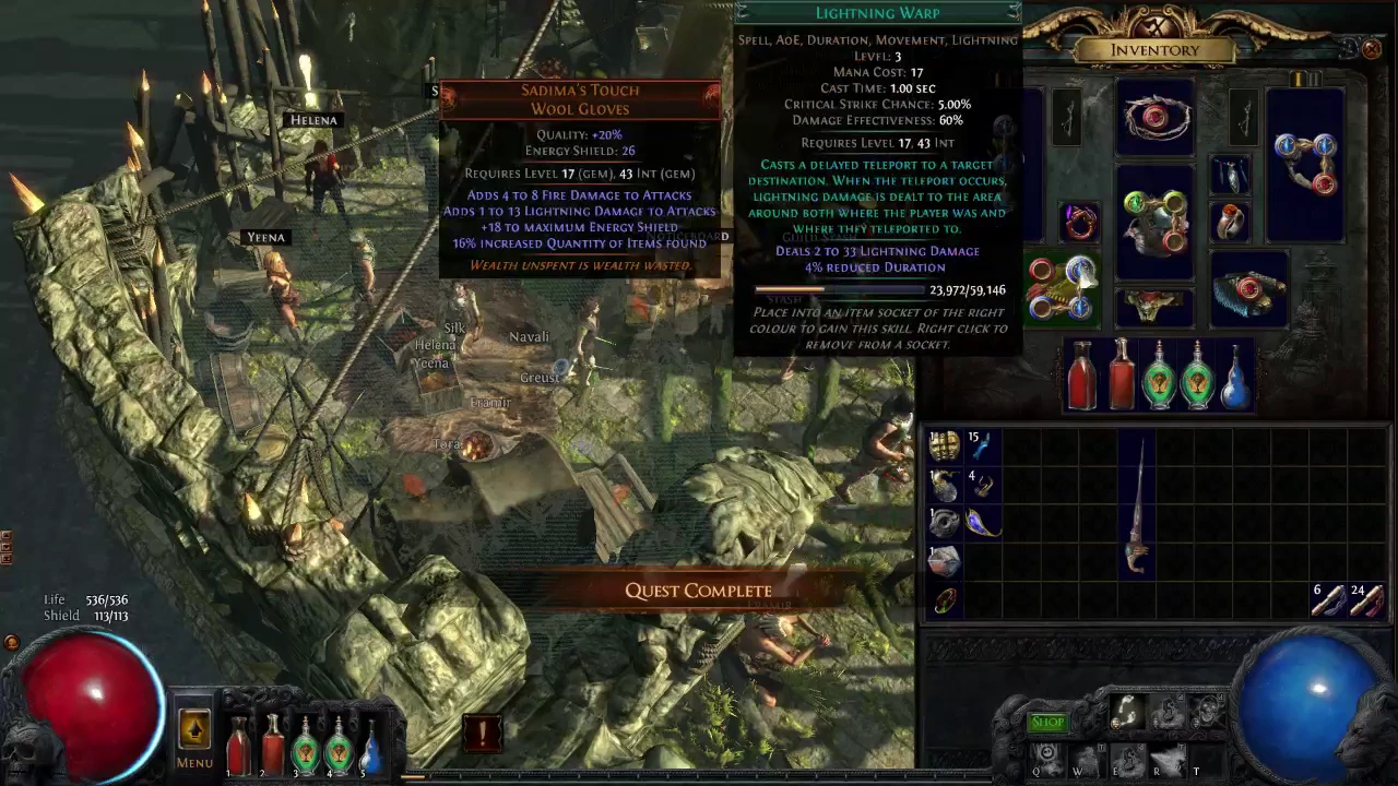 Path of Exile BHC Golemancer Elementalist Gameplay 2 Path of Exile BHC Golemancer Elementalist Gameplay 2