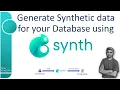 Generate Synthetic data for your Database using Synth