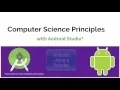CSP AS Building a Spinner in Android