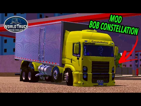 Download MP3 Mod Bob Constellation Baú + Escapamento Diretão - ( INCRÍVEL ) / World Truck Driving Simulator
