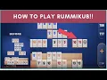 RUMMIKUB How To Play Super Simple Step By Step Walkthrough