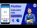 Flutter Simple Calculator Tutorial For Beginners Android Studio