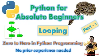 V05 Part-3 Python for absolute beginners Learn Loop in in 20 minutes