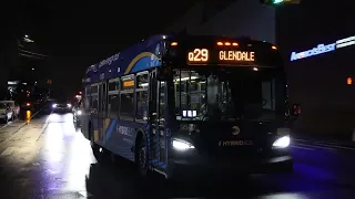 MTA NYCT on the Q29 to Glendale on 80th St going past Atlas Park Mall