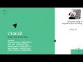 Itransit Public transport optimization Final year Project