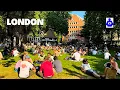 Download Lagu London Summer Walk 🇬🇧 Marylebone, OXFORD STREET to Covent Garden| Central London Walking Tour 4K HDR