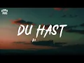 Rammstein - Du Hast English/Deutsch (lyrics)