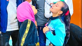 حسين المفتري هيضيع العيال مقلب وتحدي في نفس الوقت 