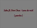 Zaho ft  Don Chao  - Lune de miel