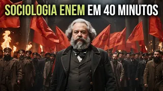 Toda Sociologia Para o ENEM em menos de 40 Minutos