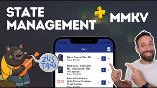 React Native State Management Zustand MMKV