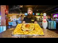 Download Lagu YOU WIN A HUGE TROPHY IF YOU FINISH THIS FOOD CHALLENGE IN A BOWLING ALLEY! | BeardMeatsFood