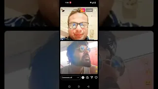 deepak kalal with panodi funny roasting insta live 