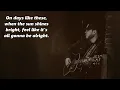 Luke Combs  - Days Like These (Unreleased Original) - Lyrics