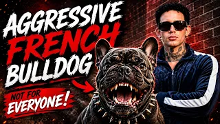 This Aggressive Frenchie Thought She Was Unstoppable.. The Dog Daddy Intervenes.