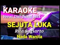 Download Lagu SEJUTA LUKA - Rita Sugiarto | Karaoke dut band mix nada wanita | Lirik