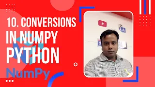 10 How can I convert Numpy array
