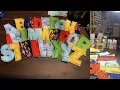 Fabric ABC Letters