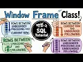 SQL Window Frame explained in Bangla Part-02