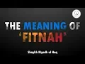 Download Lagu The Meaning of 'Fitnah' - Shaykh Riyadh ul Haq