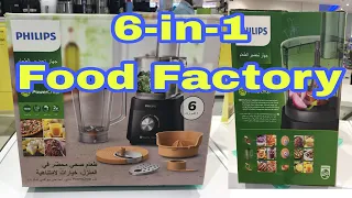 Philips FOOD PROCESSOR HR7302 UNBOXING