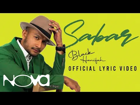 Download MP3 Black Hanifah - Sabar | Official Lyric Video