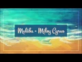 Malibu - Miley Cyrus (Lyric) (Acoustic Live)