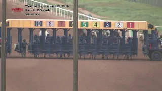 Wyoming Downs Live Horse Racing June 26 2026