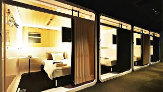 Download $45 Luxury First-class Capsule Hotel in Japan , Tokyo | FIRST CABIN ICHIGAYA MP3