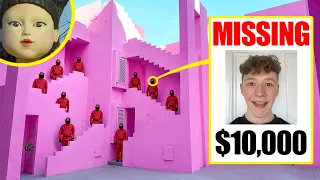 My Brother went MISSING in SQUID GAME TOWN We found him