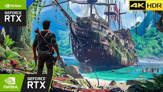  4k uhd uncharted 4 a thiefs end full game 4k hdr gameplay