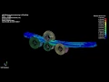 Simulation of bending profile in ls-dyna
