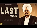 Download Lagu LAST WORD : Sidhu Moose Wala New Song 2025 New Punjabi songs 2025 Latest this Week Sidhu Ai