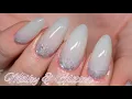 Milky Glitter Nails Nailtrend 22 Danana