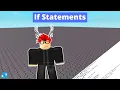 Roblox Beginner Scripting Tutorial Episode - If Statements
