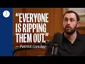 Patrick Cantlay Stop Cutting Down Trees